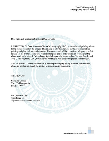 Microsoft Word - Photo Release Form-Event.doc